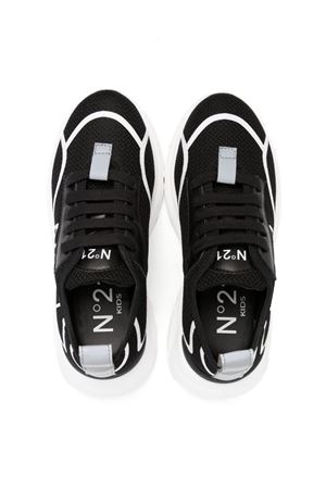 sneakers in tessuto nero N°21 KIDS | 7529904